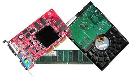 Picture of random computer hardware